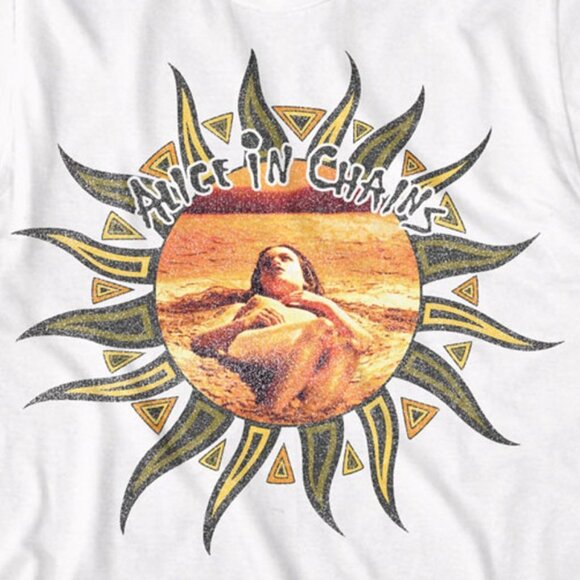 Alice In Chains Sun Vintage Rock Band Graphic Music Shirt 89 - Picture 2 of 5